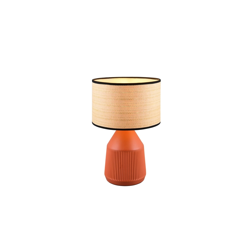 Tafellamp Formentera Ø 28cm terracotta Trio 4017807678147
