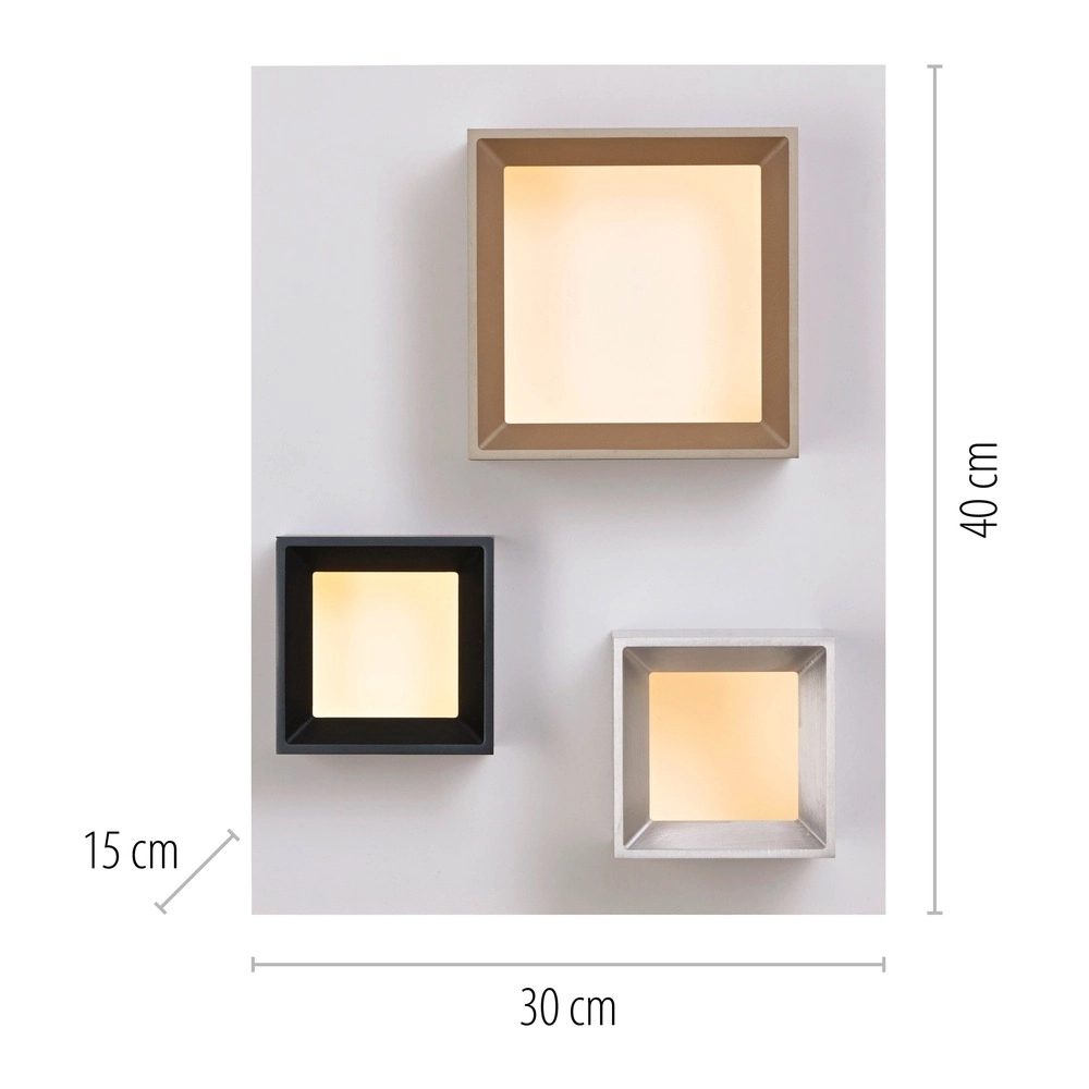 Led plafondlamp Pure Manhattan 3-lichts Paul Neuhaus 4012248396872