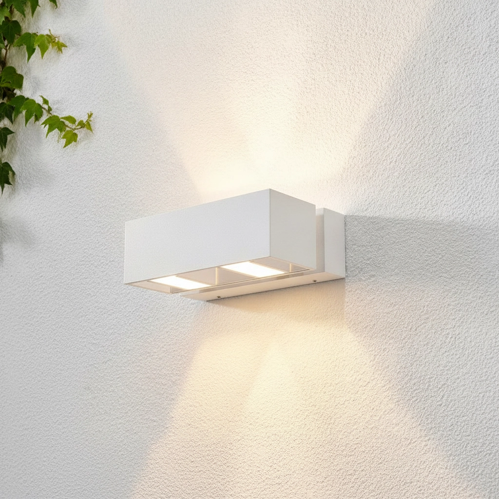 Dubbele ledspot Bfeld 2-lichts - wit