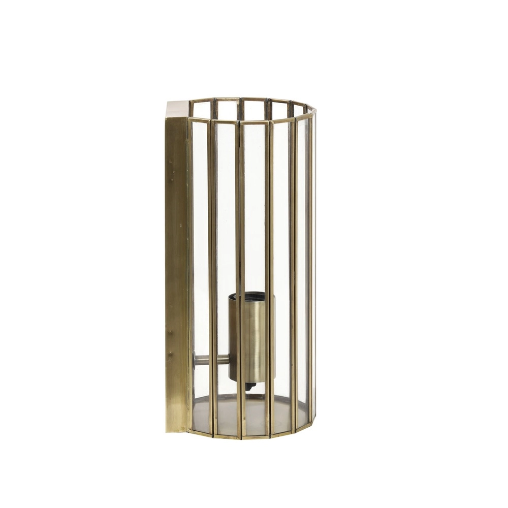 Industriele wandlamp StroBy brons 30,5cm Light & Living 8717807262266