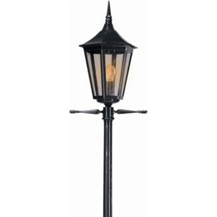 Nostalgische tuinlamp Zeist zwart KS verlichting 8714732755047