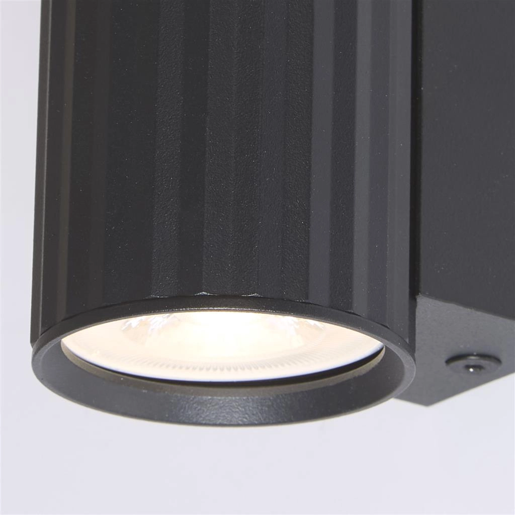 Wandlamp Anna zwart Lyora 5053423286242