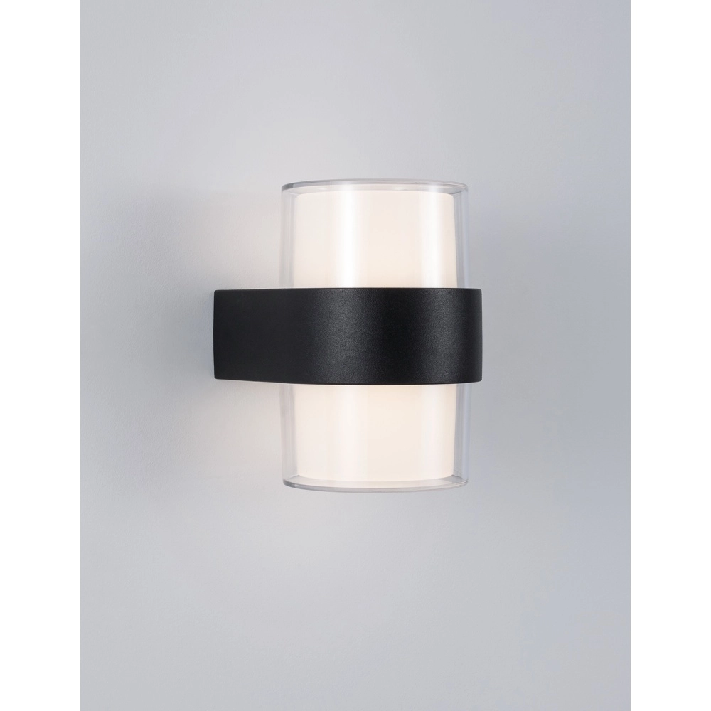 Design wandlamp Darf dubbel zwart Lyora 5212017428202