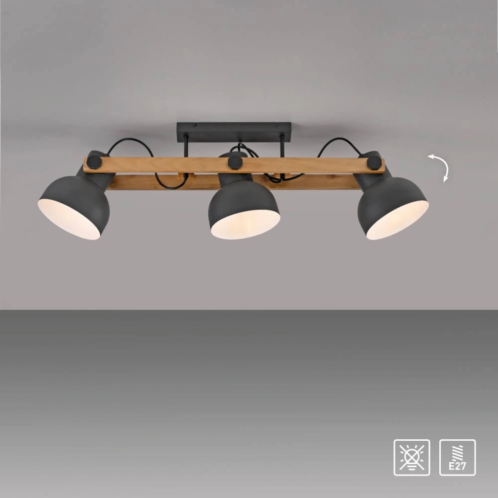 Plafondlamp Cup 2.0 3-lichts Just Light 4043689000707