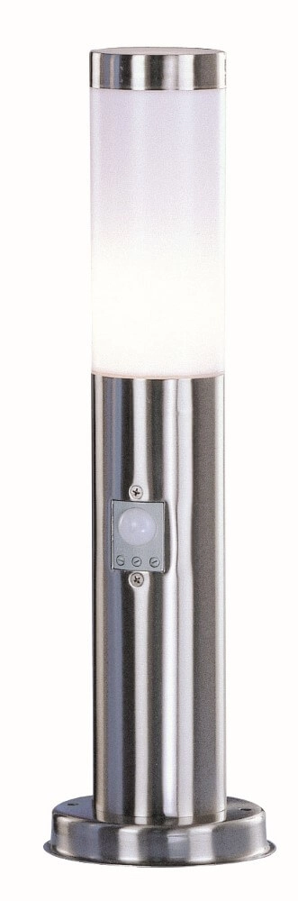 RVS terraslamp Boston met sensor