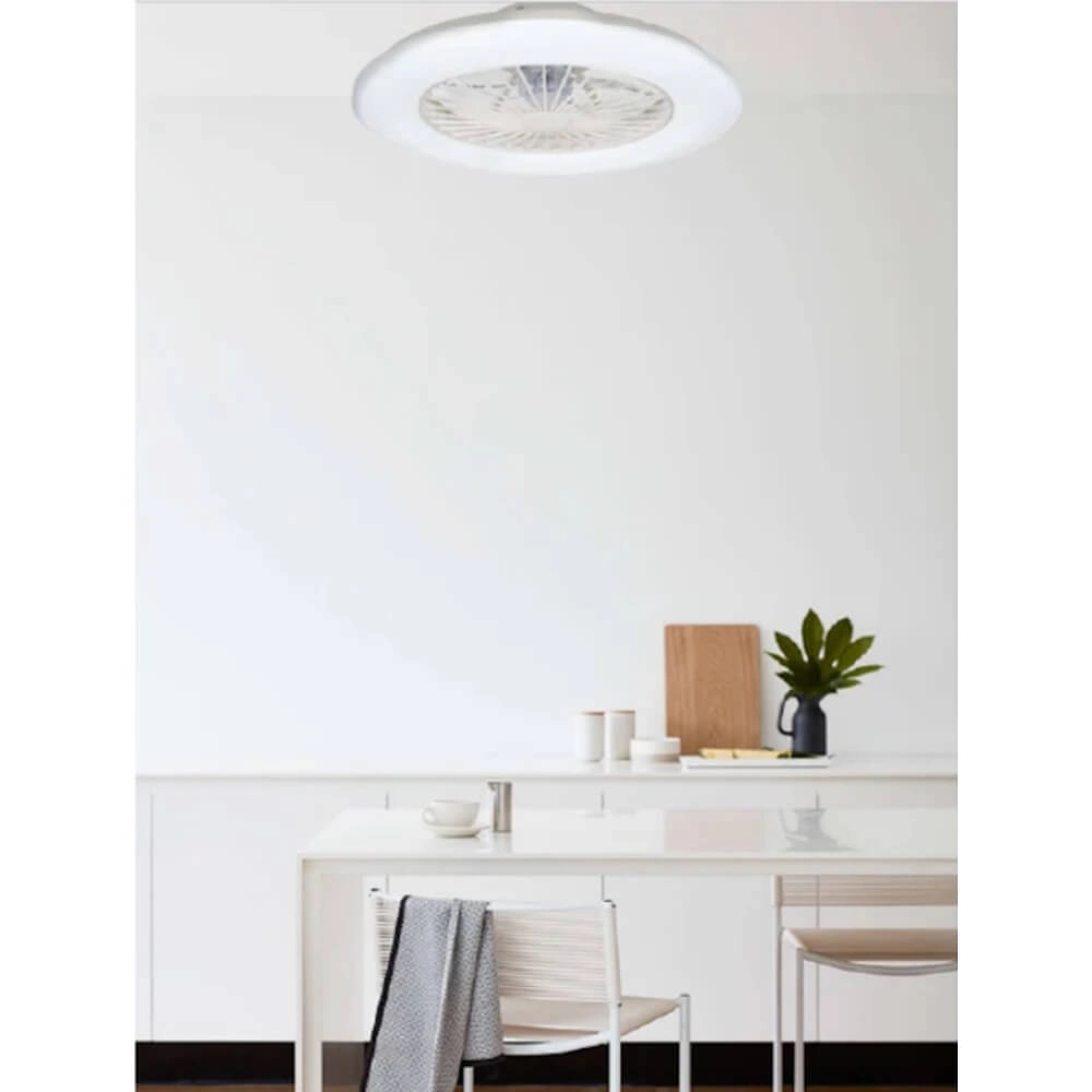 Plafondventilator met verlichting Oslo wit Beacon 9333509205272