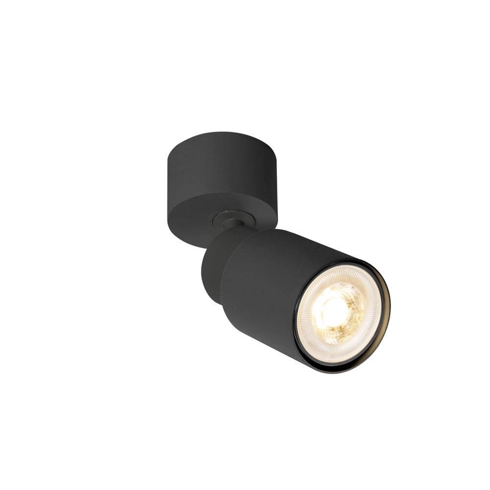 Opbouwspot Puri 2.0 Tube zwart enkel