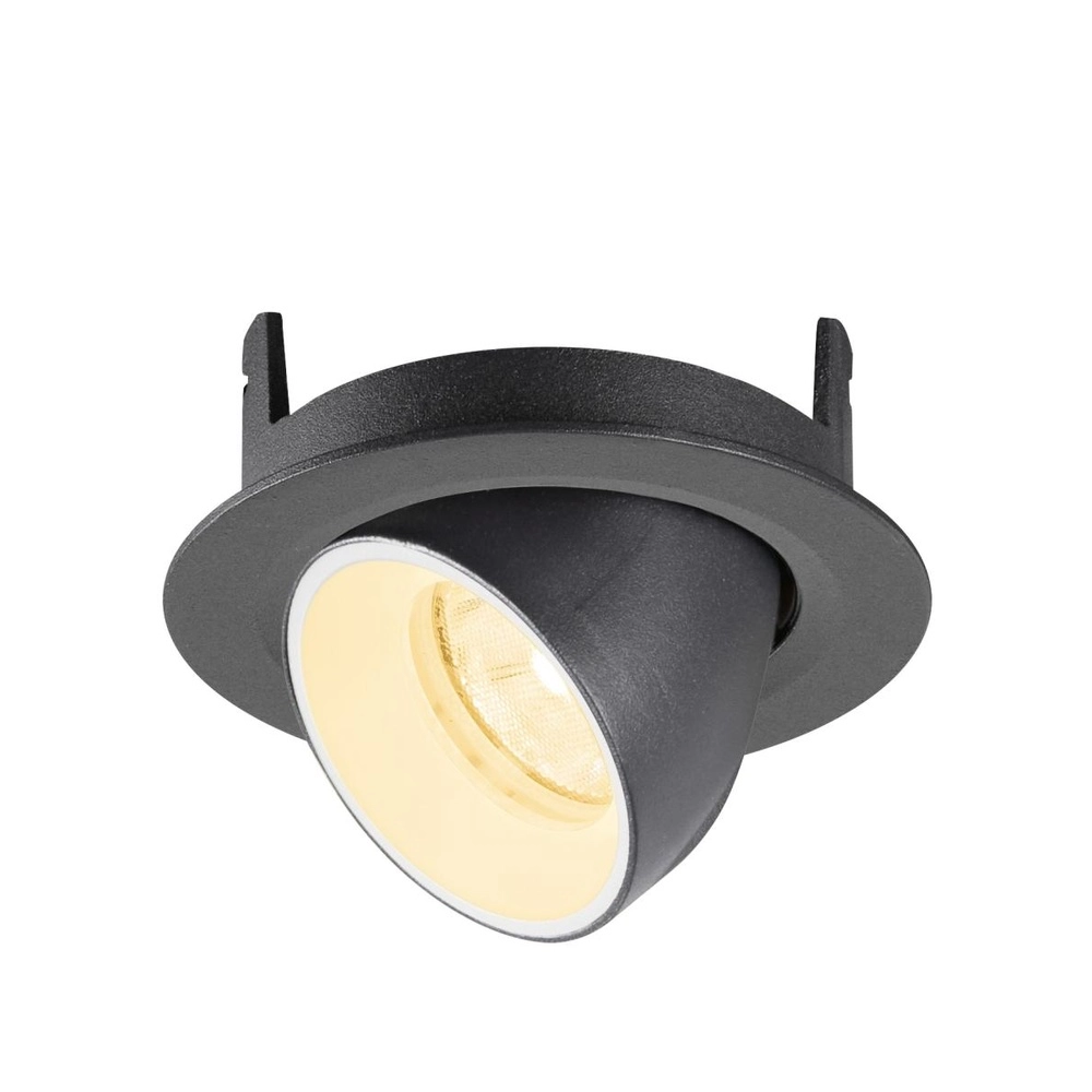 Inbouwspot Numinos Gimble XS zwart/wit 3000K - 20gr SLV 4024163307093