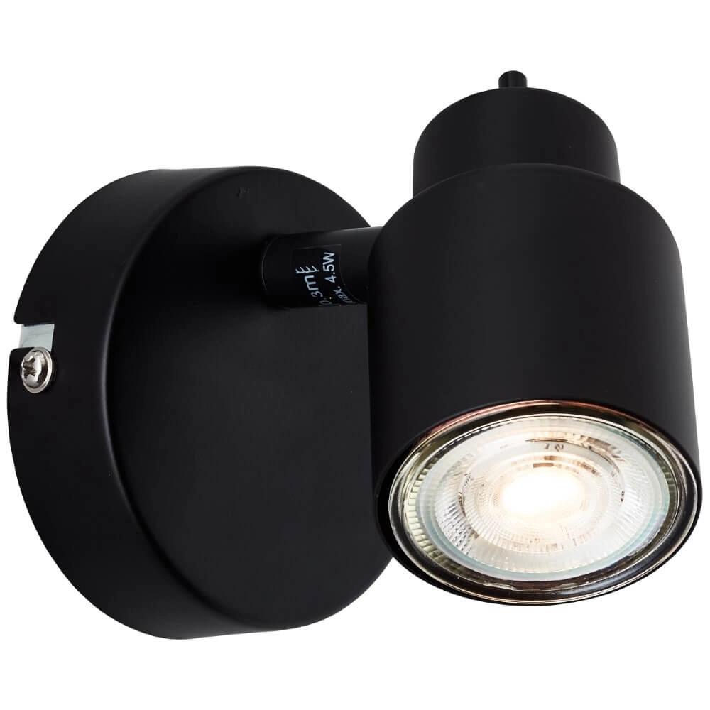 Zwart wandspotje Andres Brilliant 4004353409332