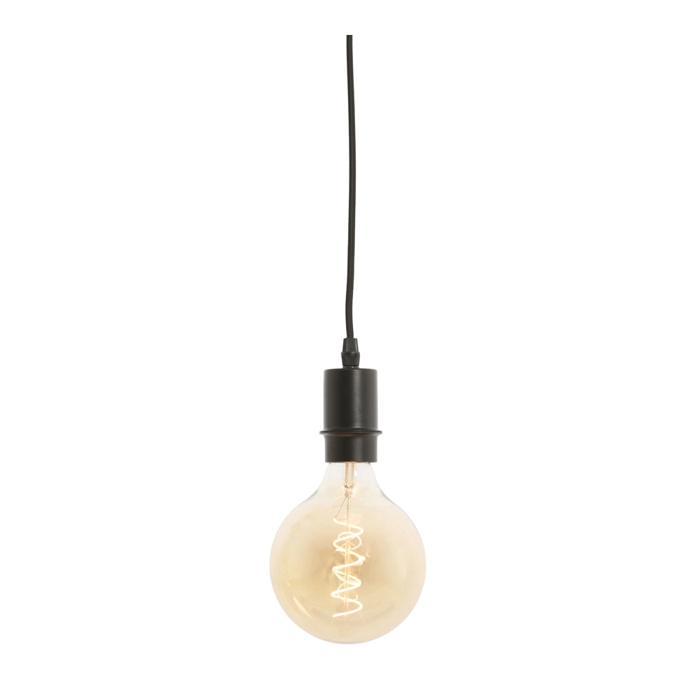 Pendel Cupa hanglamp zwart Light & Living 8717807239312
