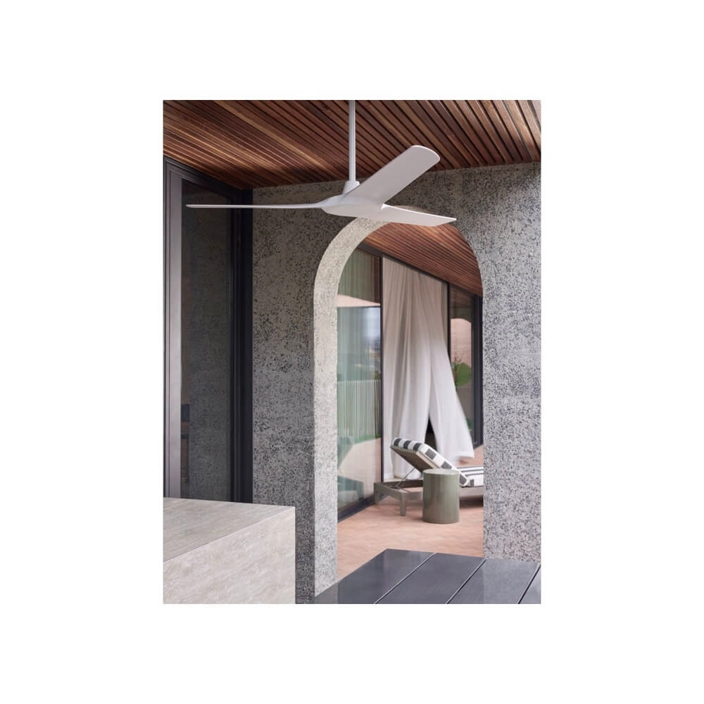 Witte plafondventilator Abyss Ø 142cm Beacon 9333509209744