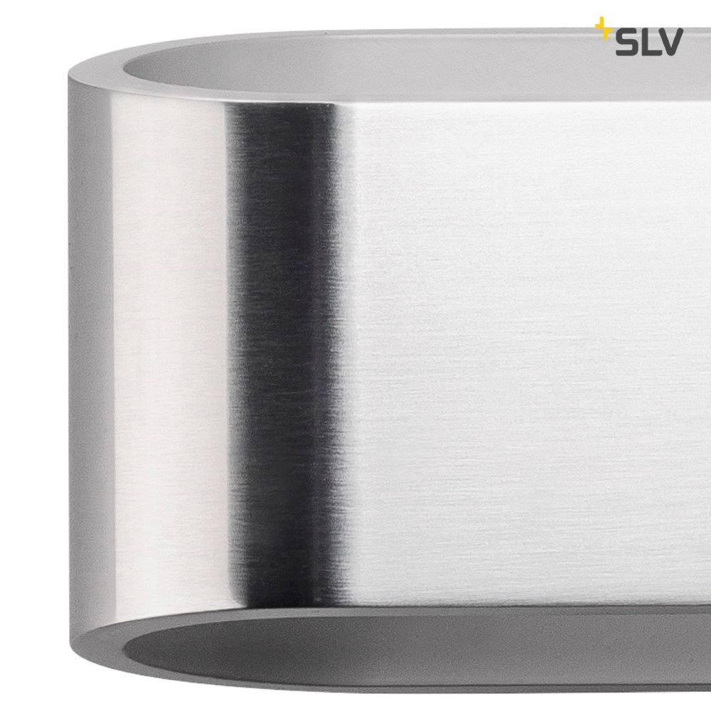 Led wandlamp Asso 300 2x5w - 3000K - 30cm metaalgrijs SLV 4024163142243
