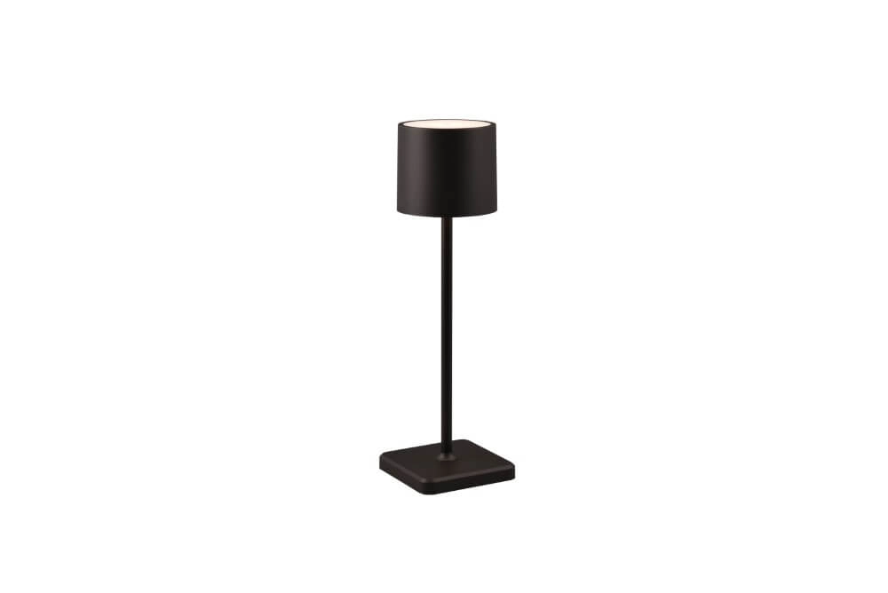Oplaadbare tafellamp Fernandez zwart Trio 4017807564334