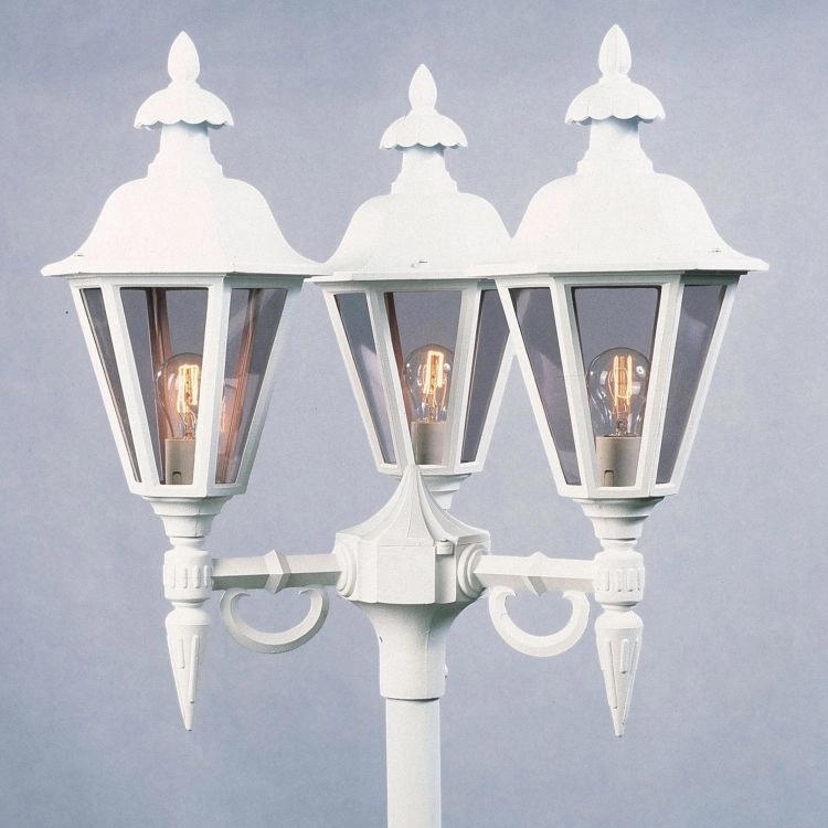 Lantaarnlamp Pallas 3-lichts wit KonstSmide 7318305282506