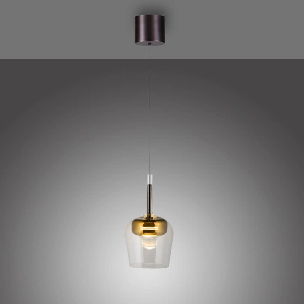 Hanglamp Q-Kon goud Paul Neuhaus 4012248383858