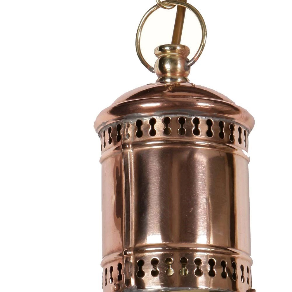 Industriële hanglamp Freigther messing (PB) Limehouse