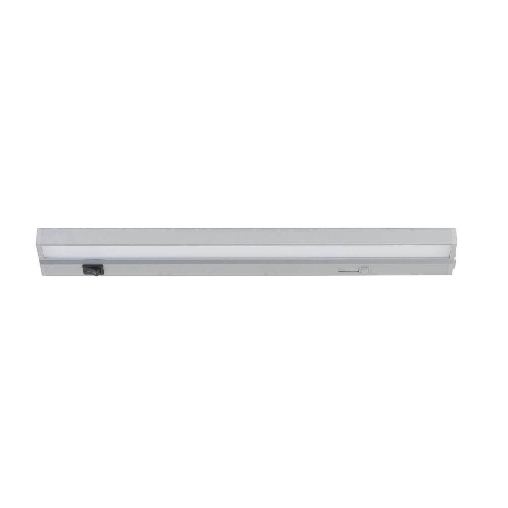 Lamp LED zilvergrijs 42cm