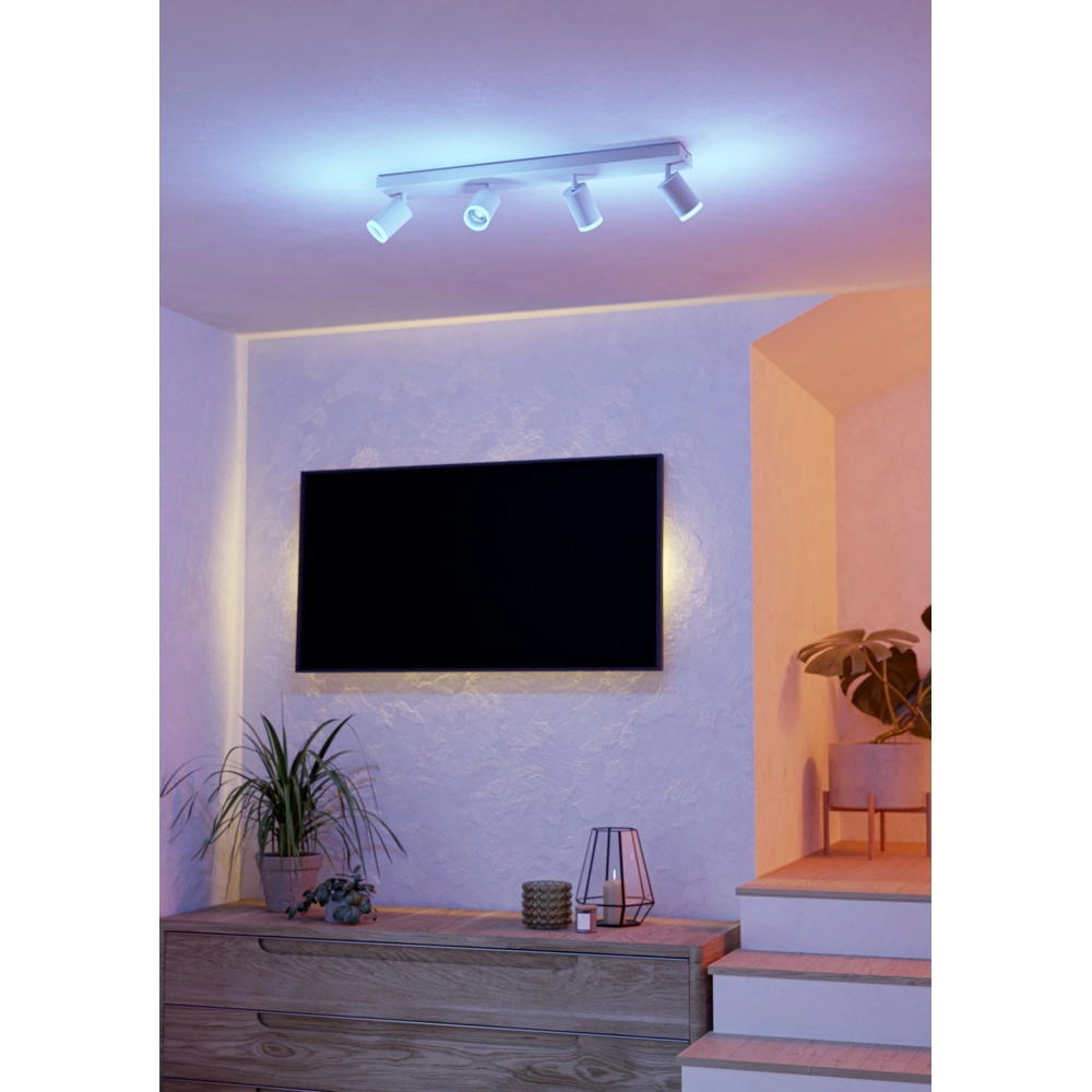 Smart opbouwspot Melitello-Z wit 4-lichts Eglo 9008606358151