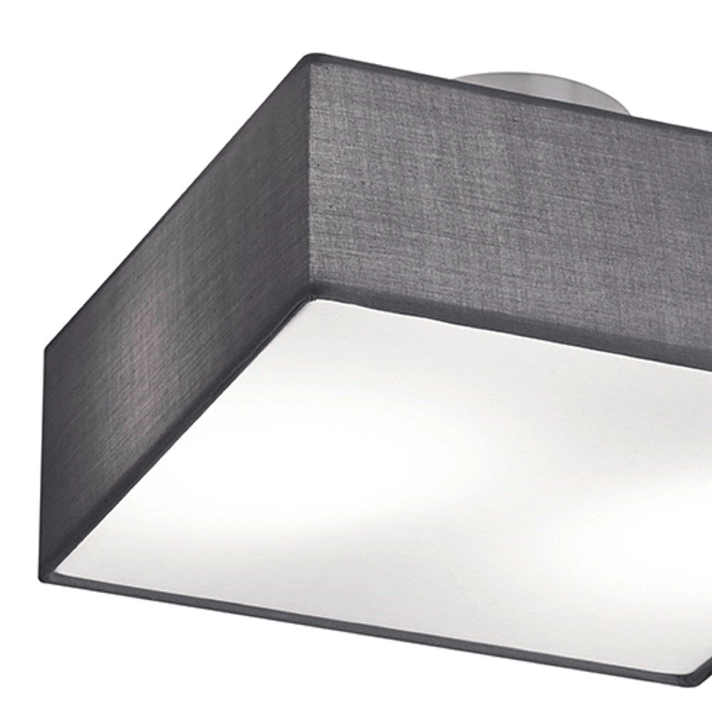 Plafondlamp Embassy 30cm grijs Trio 4017807294088