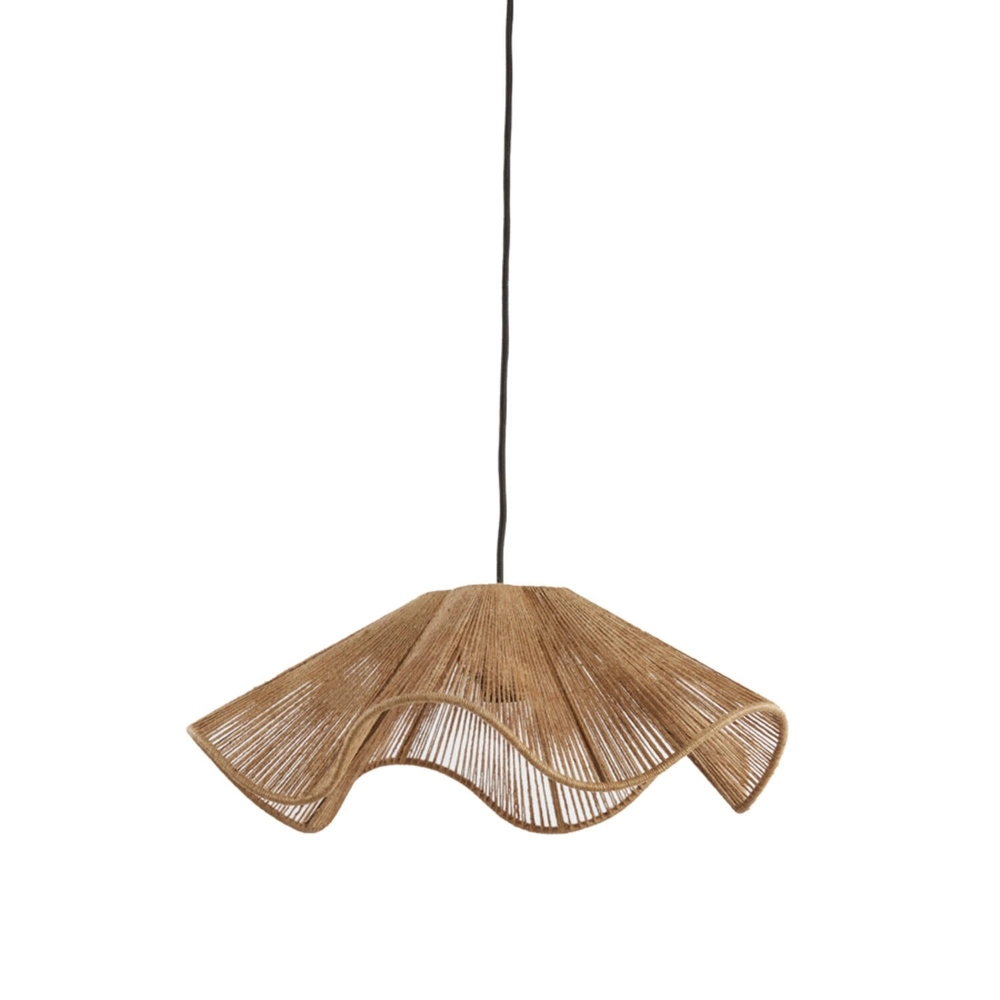 Rotan hanglamp Fodara Ø 48cm bruin
