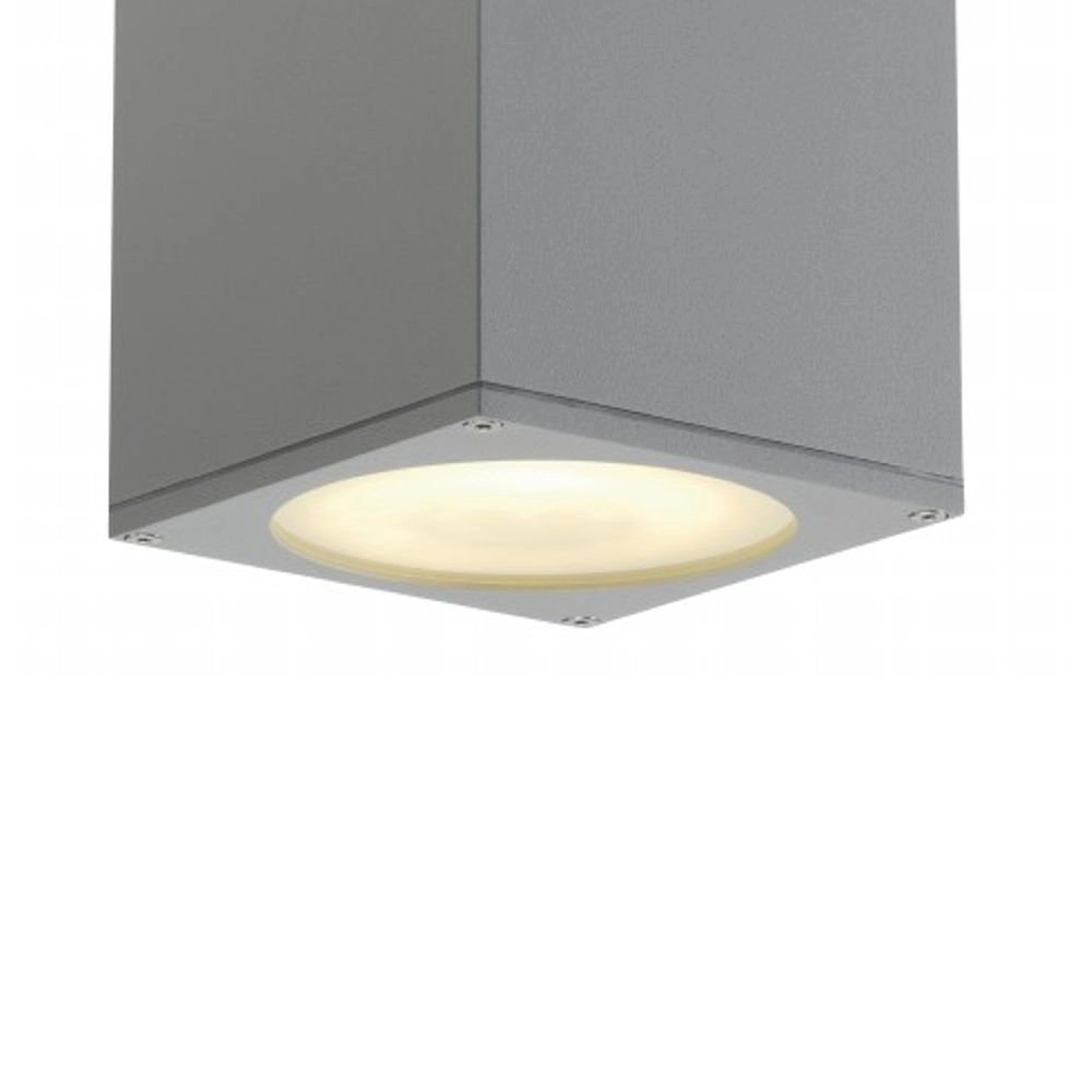 Veranda spot Big Theo Ceiling Out GU10 15cm zilvergrijs SLV 4024163112567