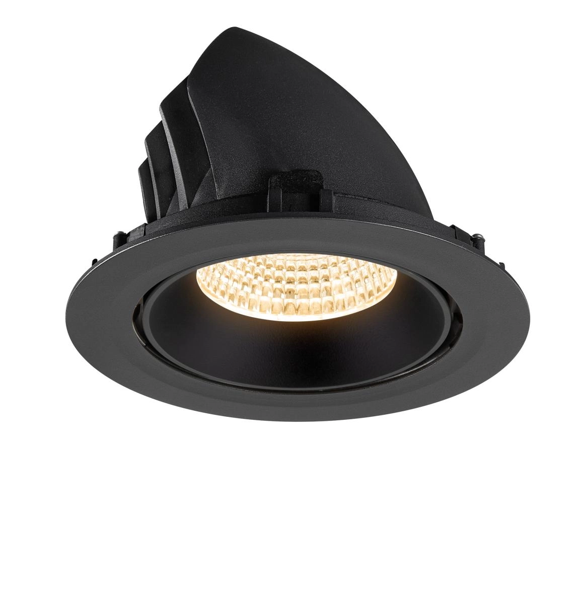 Inbouwspot Numinos Gimble XL zwart 2700K - 55gr SLV 4024163308847