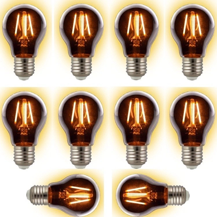 Lichtbron 4W - E27 - Led (10 x) filament Circle 8716803509009