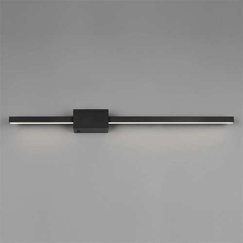 Moderne wandlamp Cassino zwart 70,5cm Trio 4017807683226