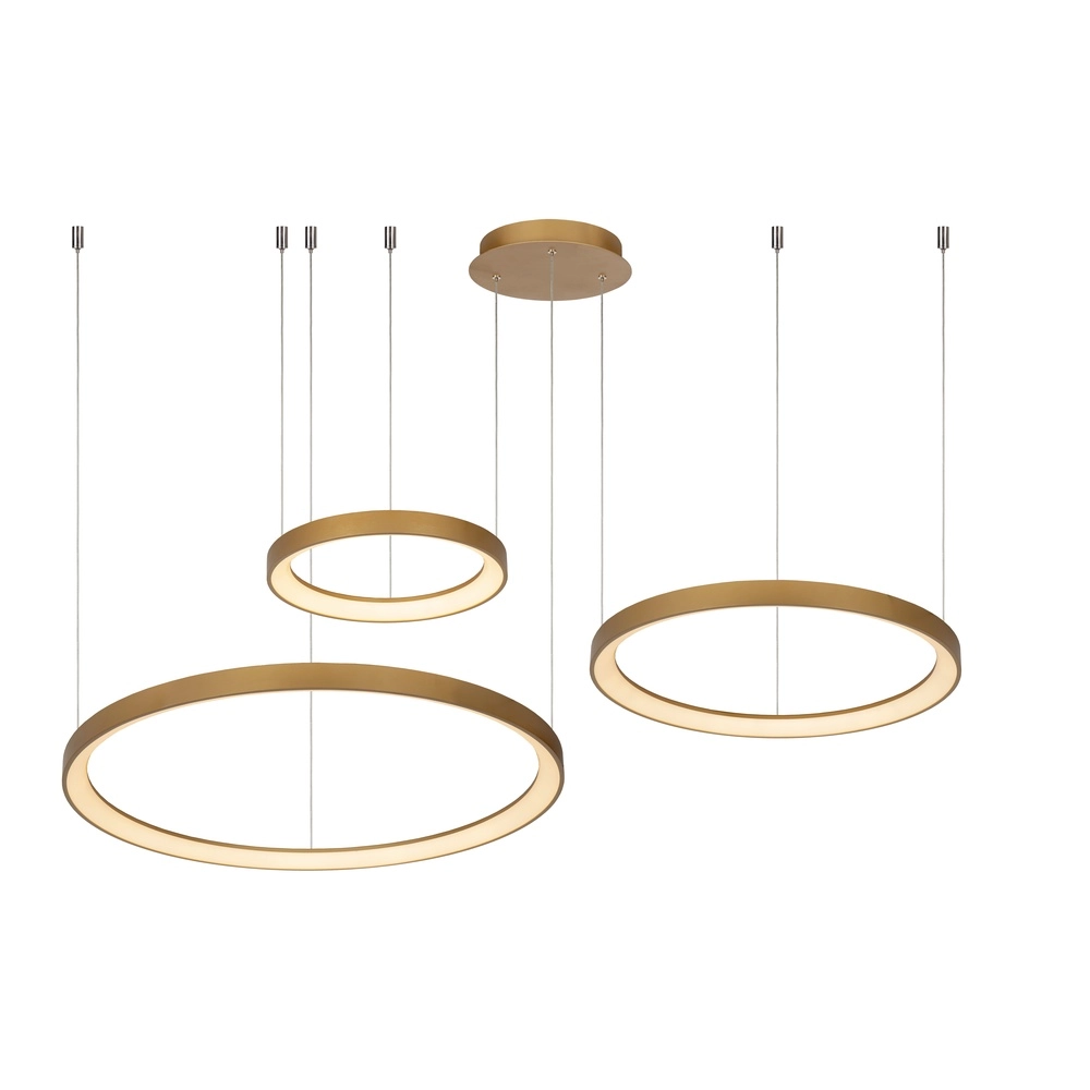 Gouden hanglamp Vidal design