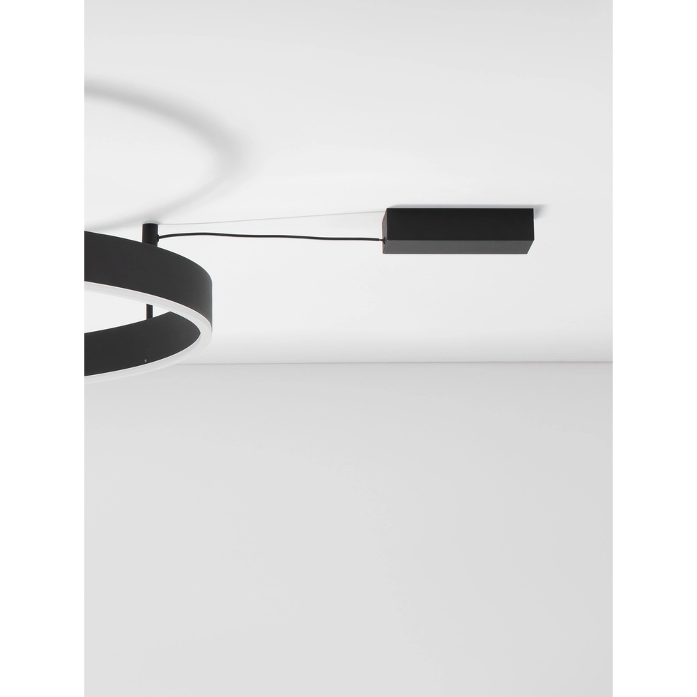 Plafondlamp Motif zwart Ø 80cm Lyora 5212017442994