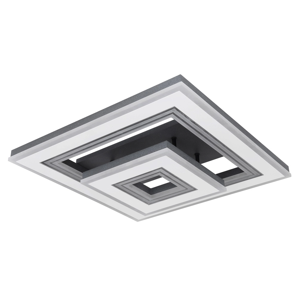 Design plafondlamp Jack wit met zwart Globo 9007371419630