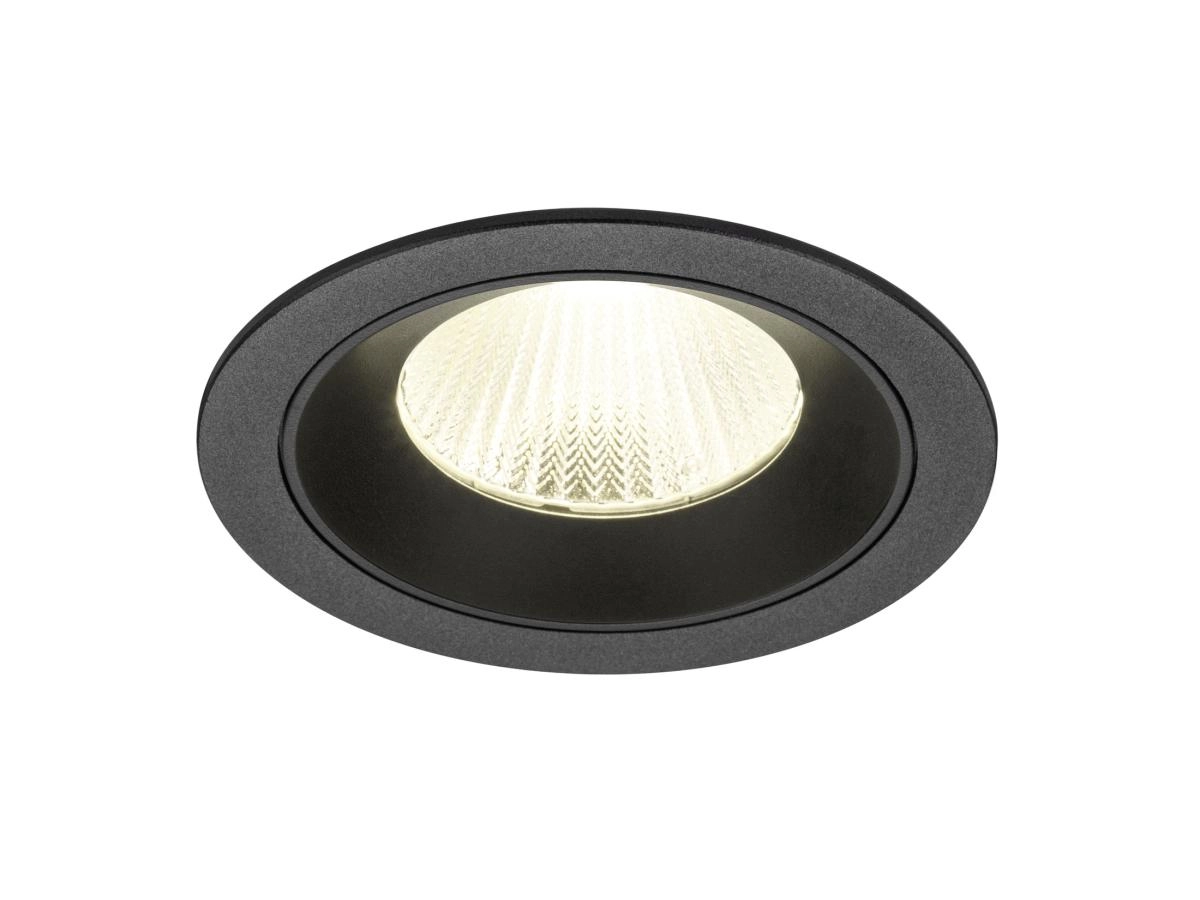 Inbouwspot Numinos L zwart 4000K - 40gr