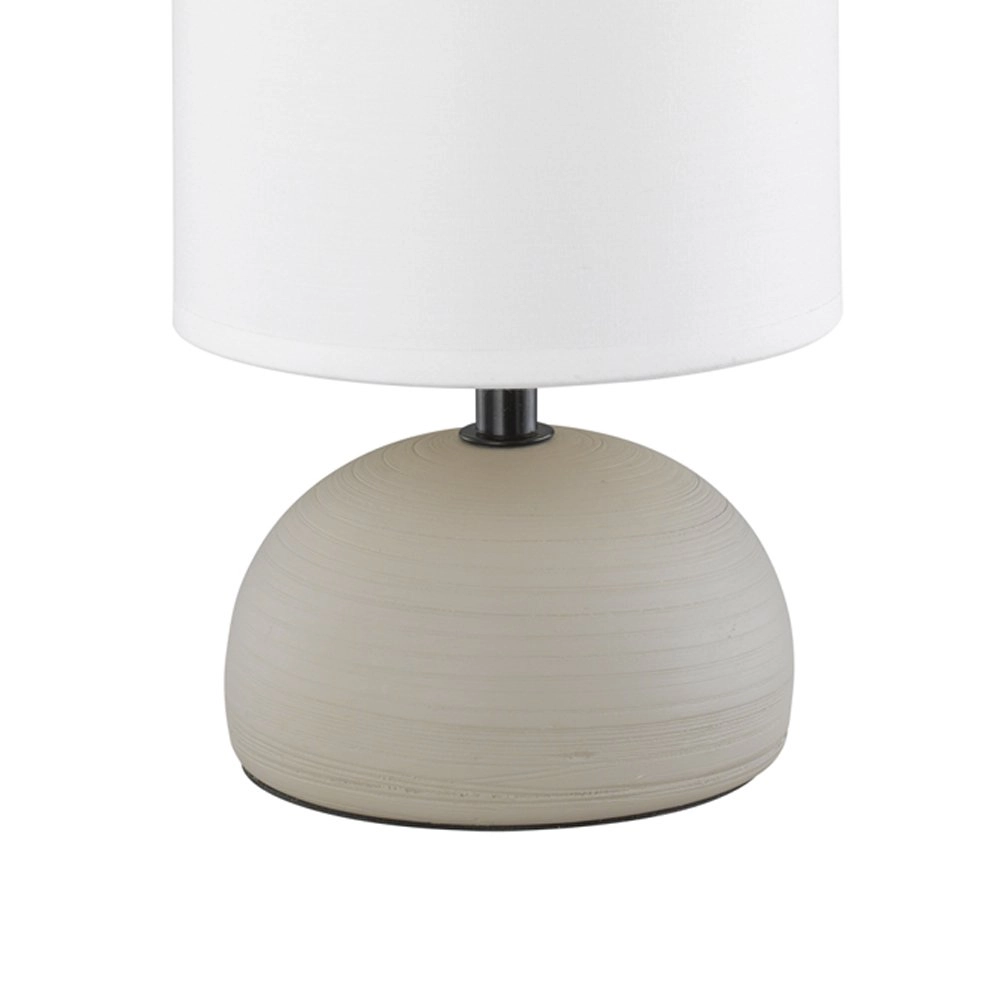 Tafellamp Luci 23cm cappucchino met wit Trio 4017807346183