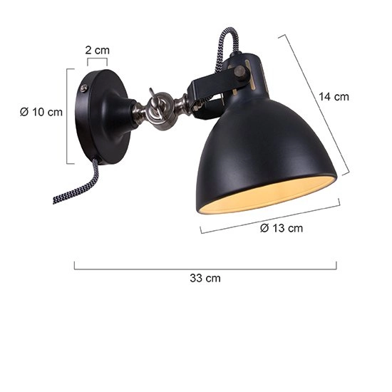 Wandlamp Dominique Steinhauer 8712746101867