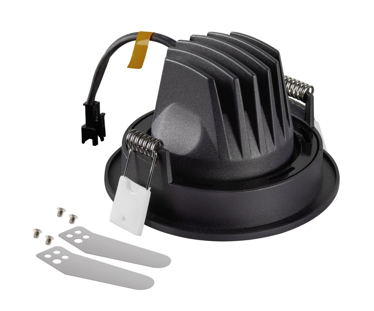 Inbouwspot Numinos Move S zwart 3000K - 40gr SLV 4024163312462