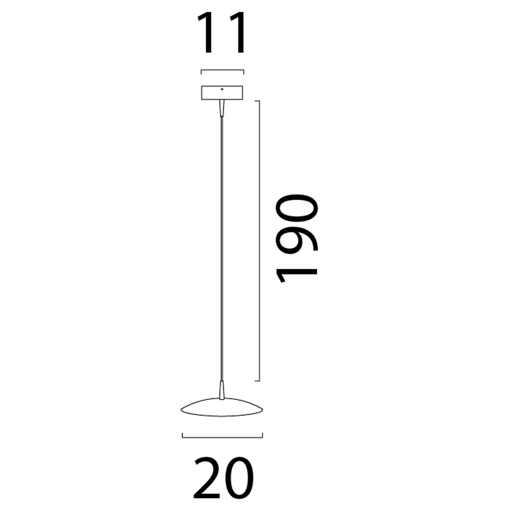 Hanglamp Scala Ø 20cm zwart nikkel Masterlight 8718121306919