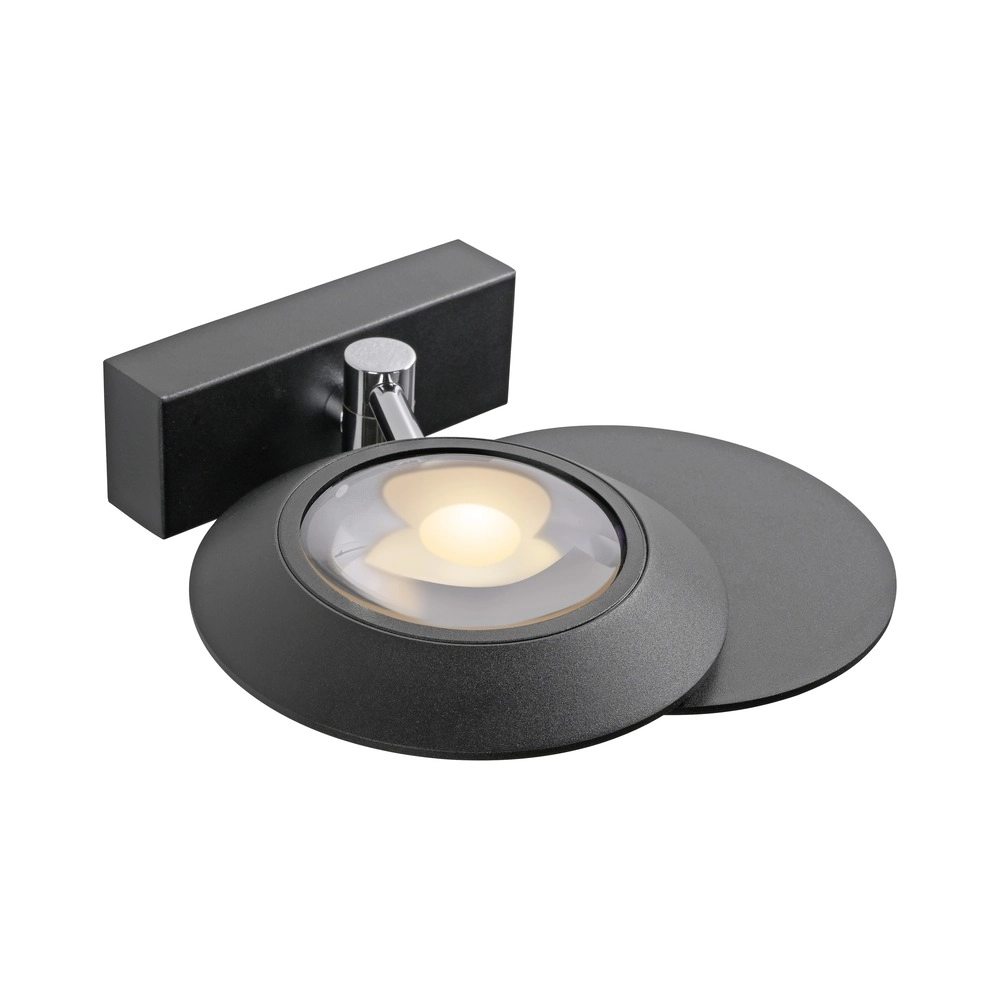 2L led wandlamp Pure Oculis black pearl Paul Neuhaus 4012248397008