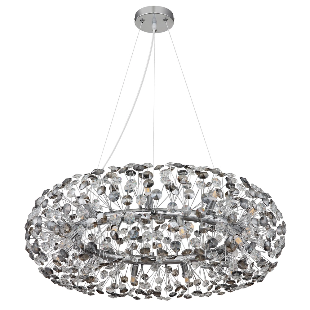 Hanglamp Katrina chroom Ø 80cm Globo 9007371478347