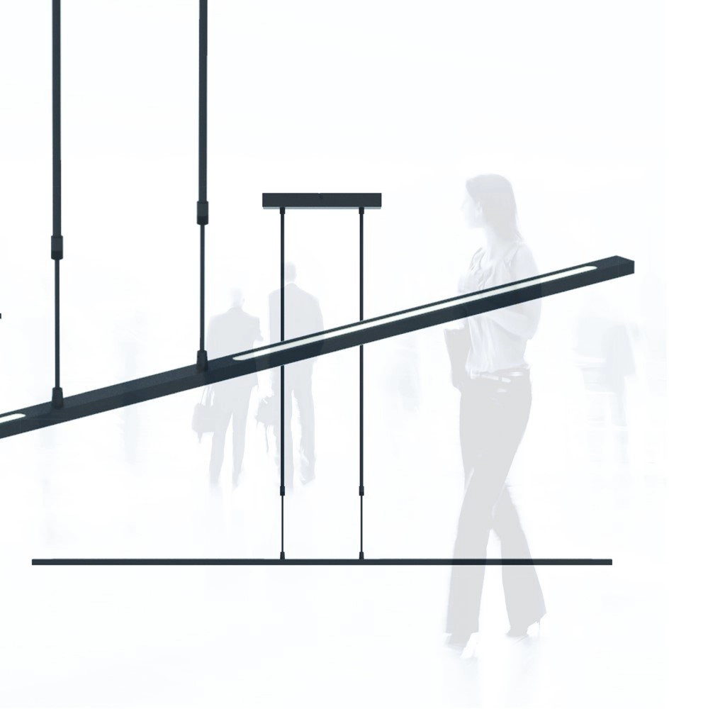 Led hanglamp Zelena zwart Steinhauer 8712746122794