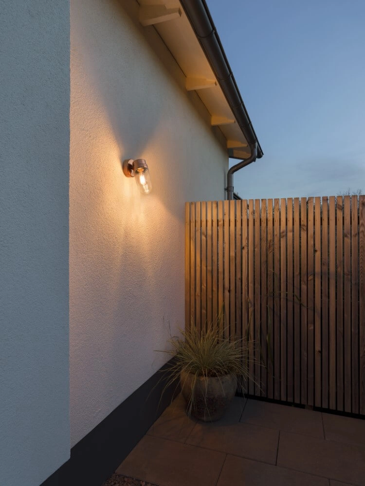 Landelijke buitenlamp Vega koper KonstSmide 7318304299000