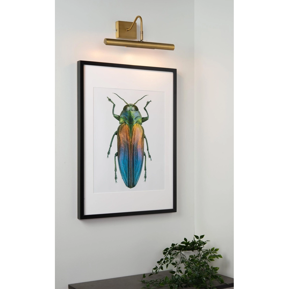 Schilderijlamp Vinz goud Lucide 5411212452184