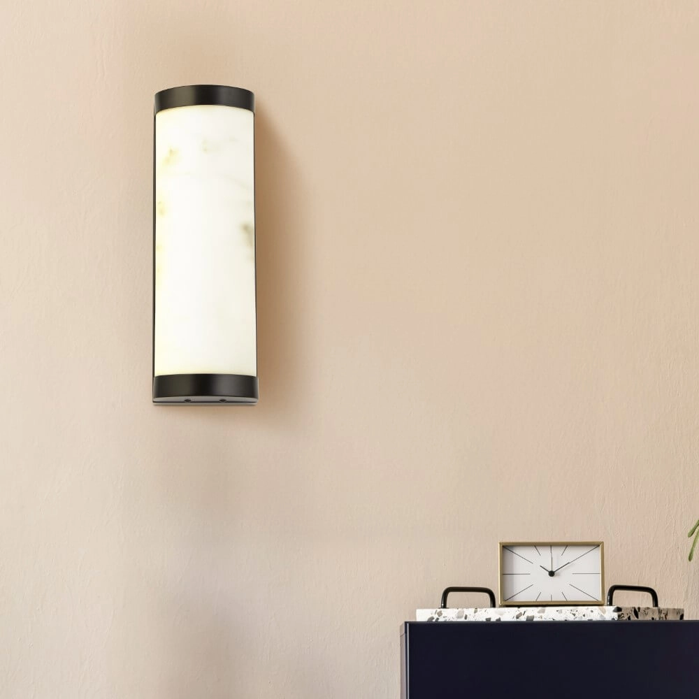 Design wandlamp Nile 36cm zwart Searchlight 5053423267982