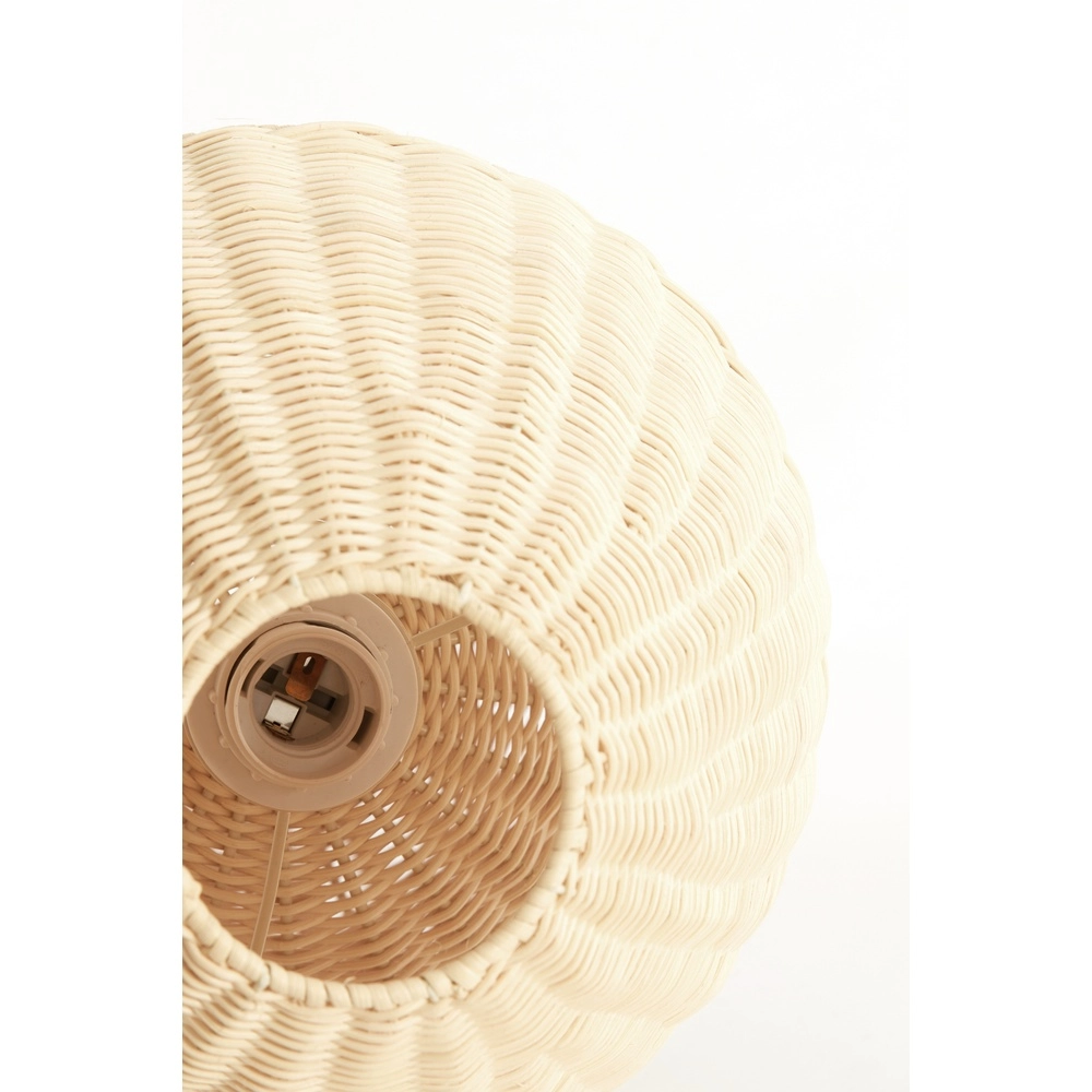 Rotan schemerlamp Mavon Ø 27,5cm - naturel rotan Light & Living 8717807820527