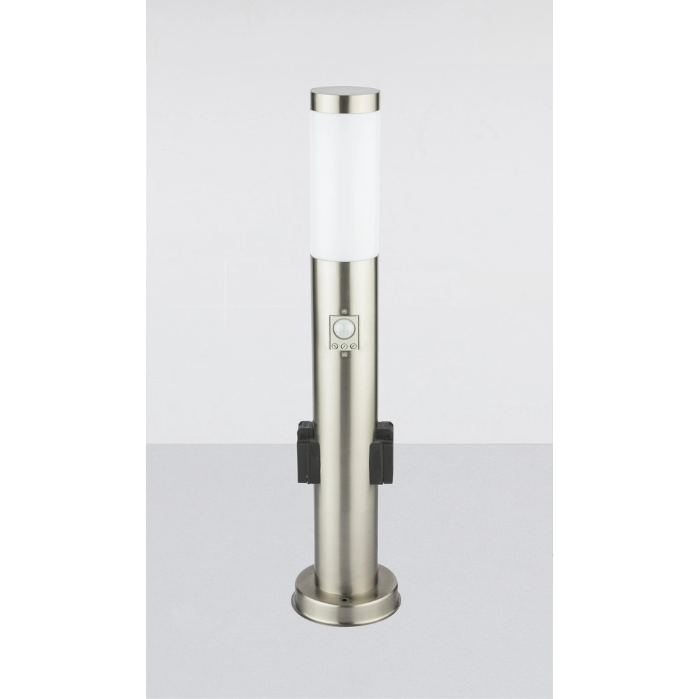 Tuinlamp Boston I RVS met stopcontact Globo 9007371353026