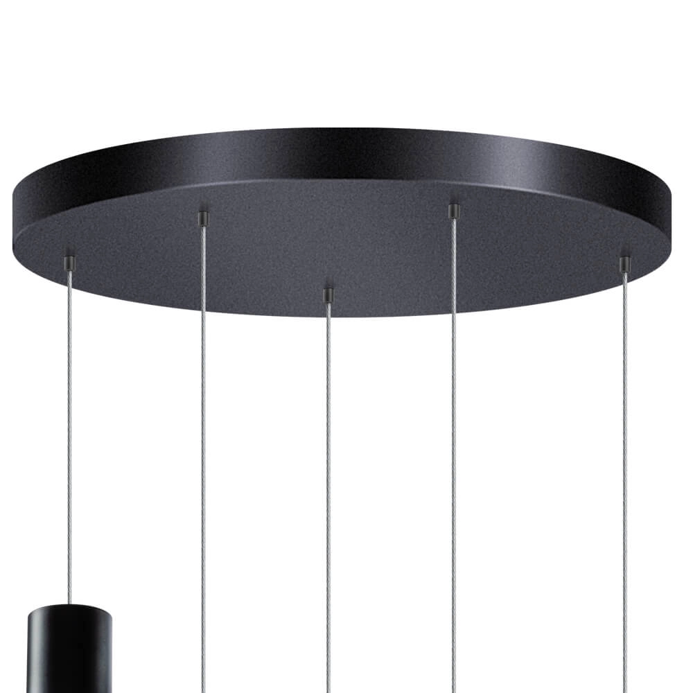 5-lichts vide hanglamp Gary glas ETH 8720195302216