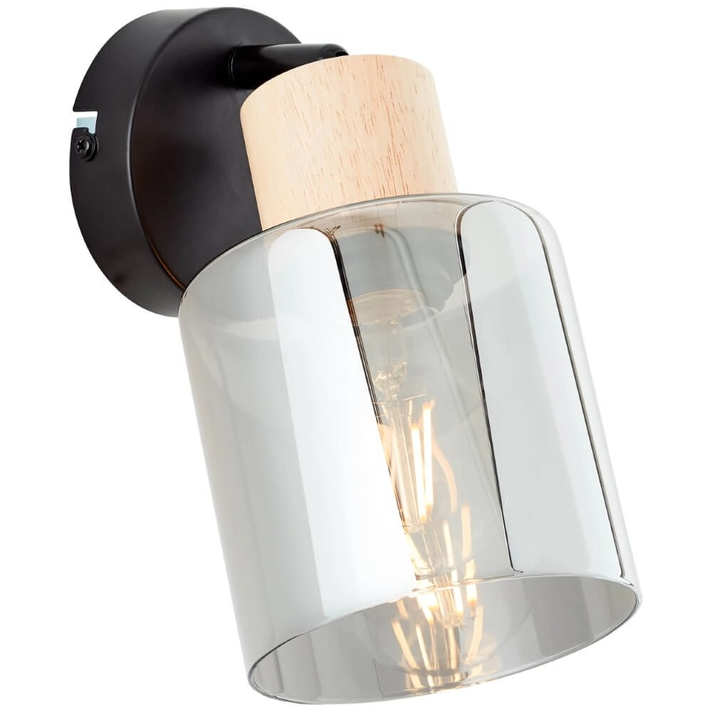 Wandlamp Weald zwart