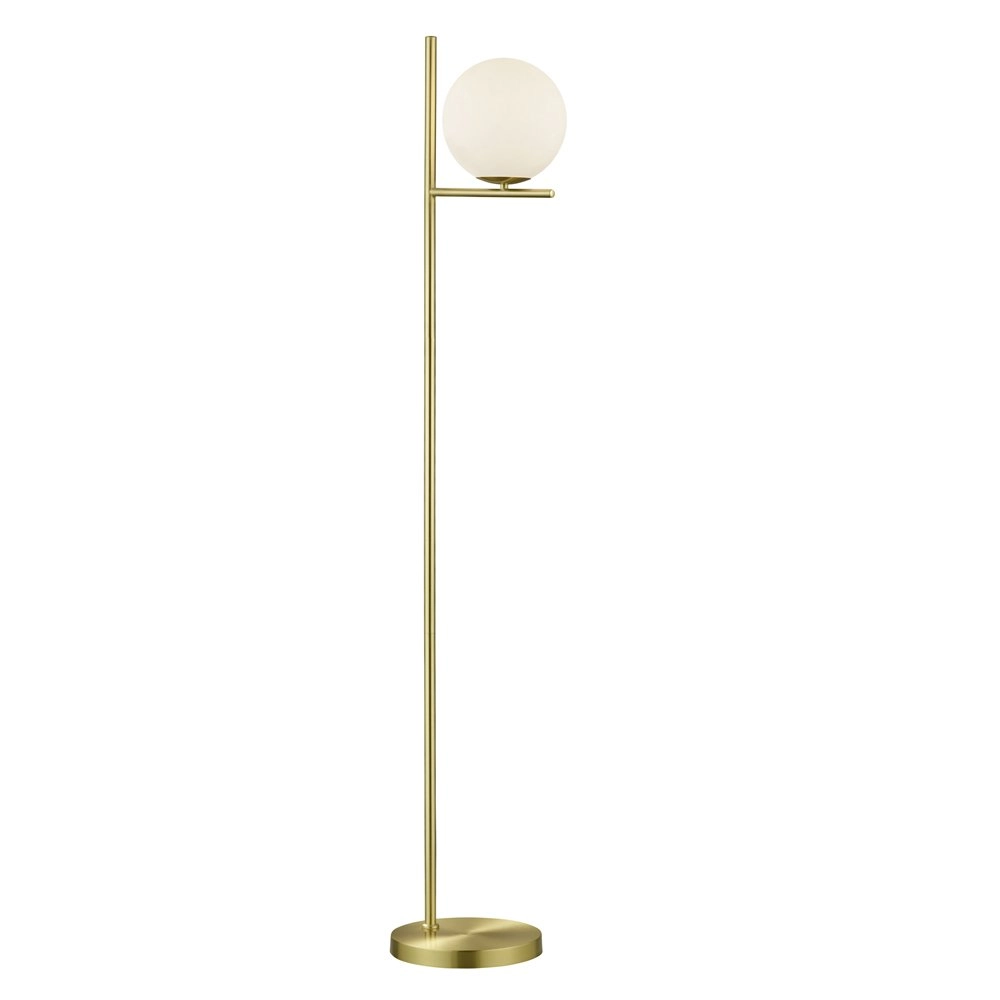Vloerlamp Pure 150cm messing mat
