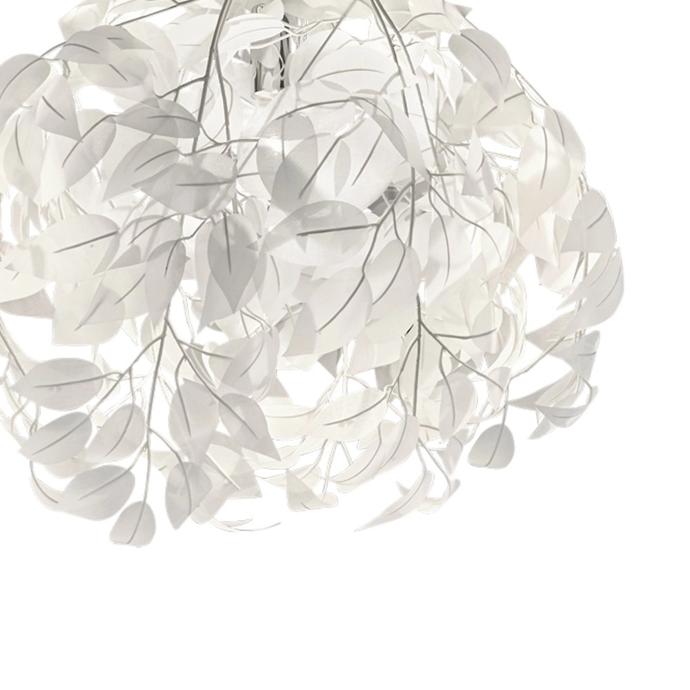 Plafondlamp Leavy 38cm grijswit Trio 4017807303599
