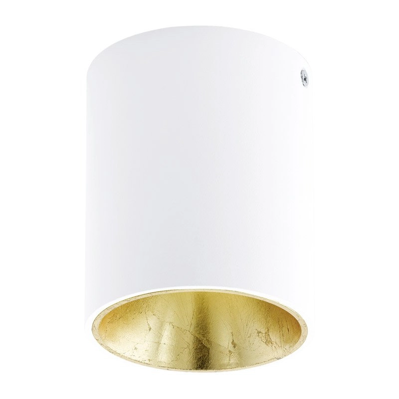 Led plafondspot Polasso Wit/Goud