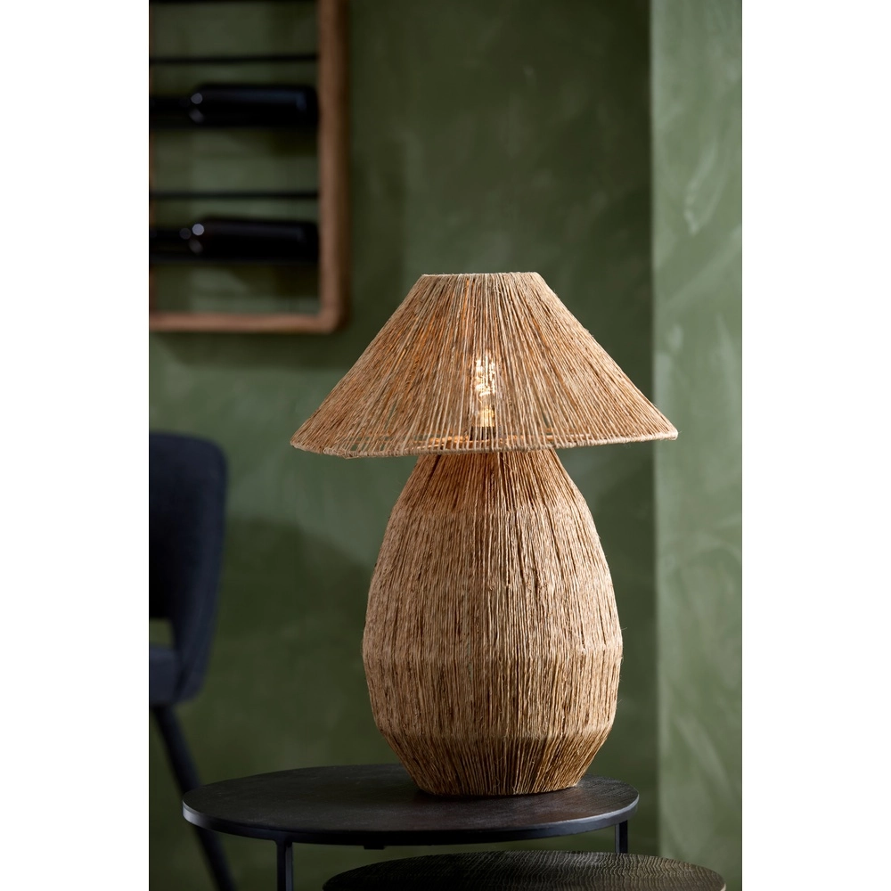 Jute schemerlamp Maruva Ø 40cm kap Light & Living 8717807836696